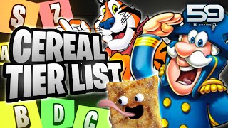 The DEFINITIVE Cereal Tier List!