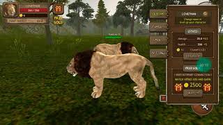O FEROZ LEÃO ATACA O MUNDO (Ultimate Lion Simulator) screenshot 1