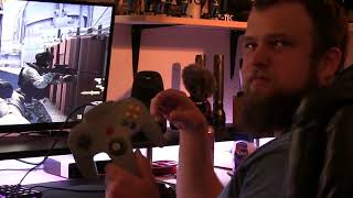 Playing CSGO With a Nintendo 64 CONTROLLER (Reupload)