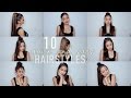 10 Simple Quick and Easy Hairstyles | Koleen Diaz