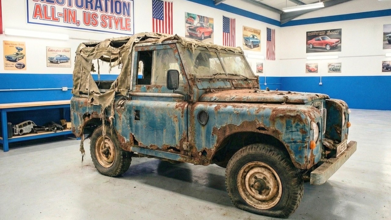 What They Don't Tell You About Restoring a Land Rover Series III in 3 Months? #carrestoration