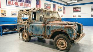 What They Don't Tell You About Restoring a Land Rover Series III in 3 Months? #carrestoration