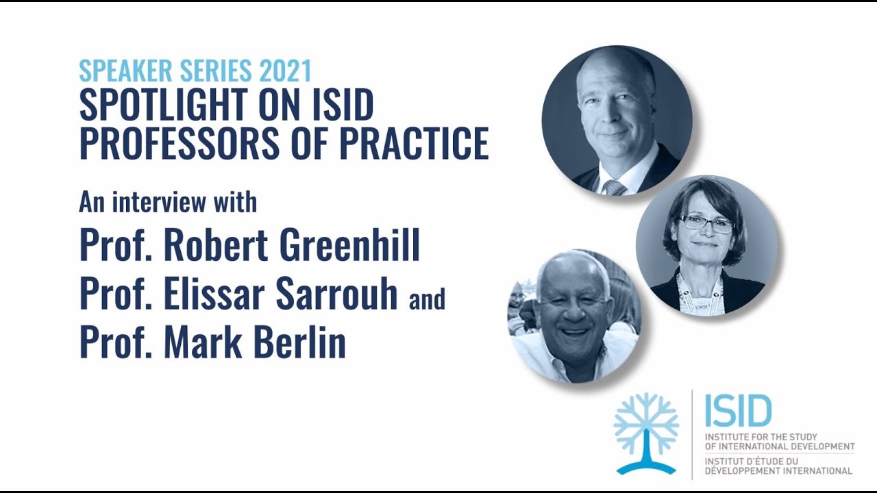 Robert Greenhill, Elissar Sarrouh, and Mark Berlin: Contemporary Challenges in Development