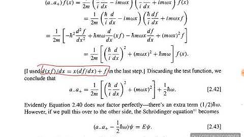 Griffiths introduction to quantum mechanics section 2.3.1 part two. How to justify the operators