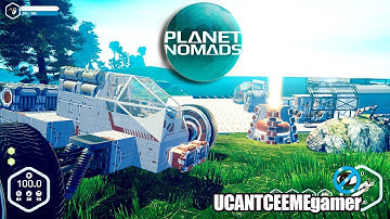 Planet Nomads Ep. 4 | First Vehicle Ride | Ocean Front Base | Stasis Chamber Sleep
