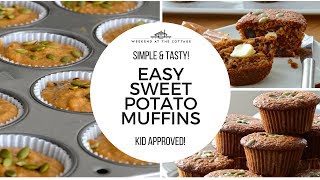 EASY SWEET POTATO MUFFINS | Recipe | Simple & Tasty!