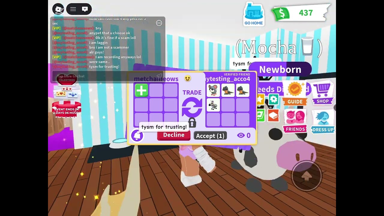 Scammer! (Real footage) there channel name is called @GROW2RD I will never give my fav pet 