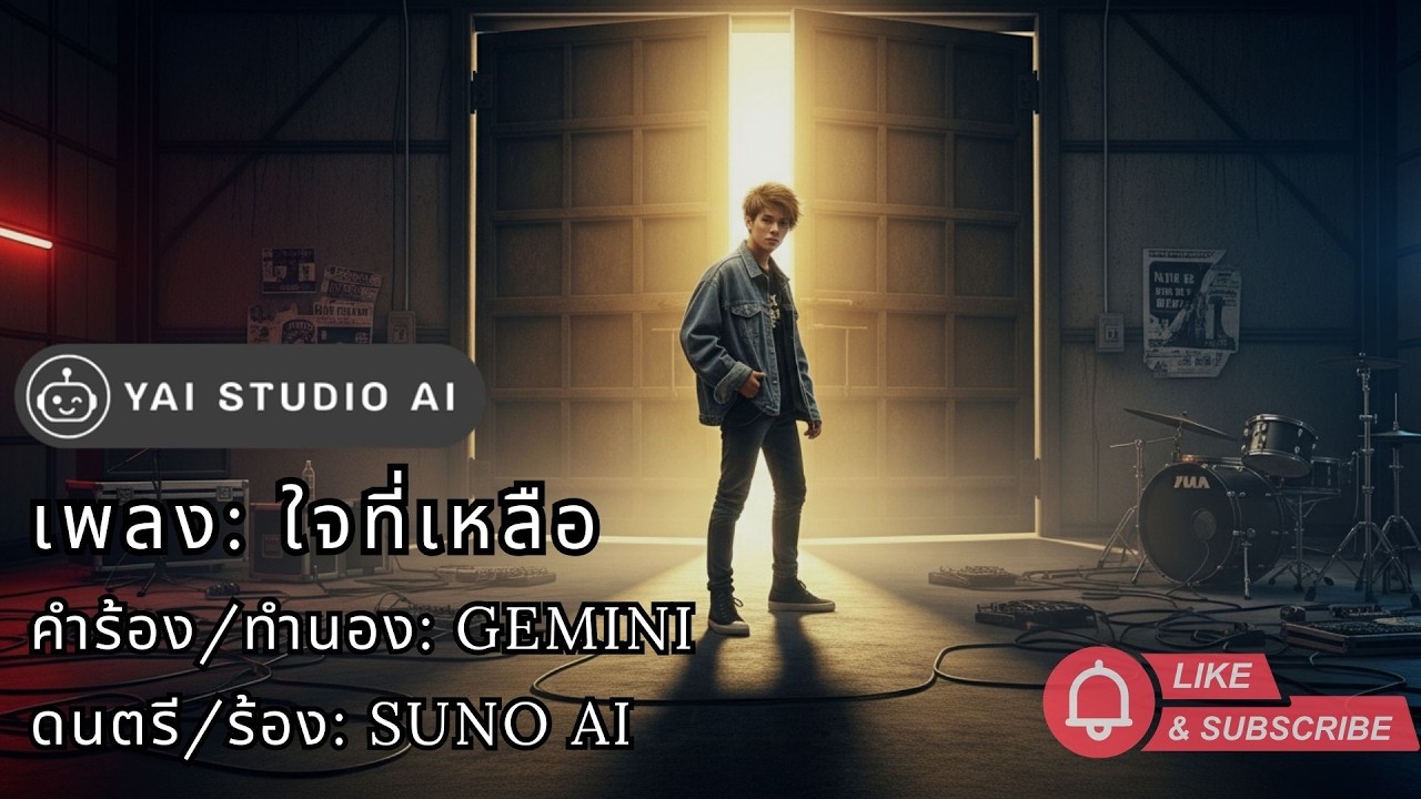 ใจที่เหลือ | Suno ai | Gemini by Yai Studio AI