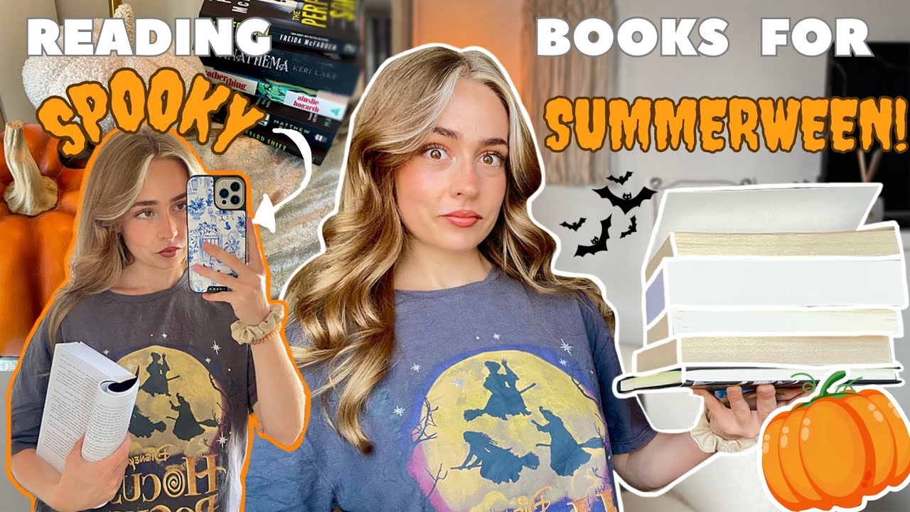Reading Spooky BOOKS For SUMMERWEEN!👻📖