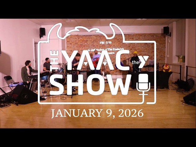 On this episode of The YAAC Show, we spotlight storytelling, film, and music in Frederick, Maryland. Salyer McLaughlin o