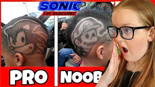 New Sonic The Hedgehog Pro Haircuts Vs Noob Hairstyles Reaction Video Youtube New Sonic The Hedgehog Pro Haircuts Vs Noob Hairstyles Reaction Video Youtube