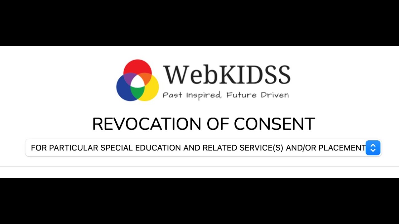 WK-109 /111 Revocation of Consent