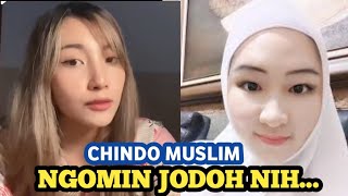 🔴chindo muslim mualaf ngomongin jodoh susahnya cari jodoh 😁😁 cici jesslyn !!