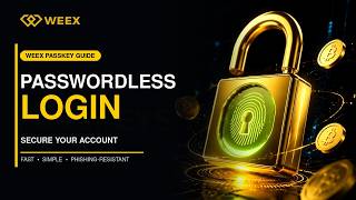 How to Set Up WEEX Passkey | Secure Passwordless Login screenshot 5