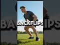 Book and backflip