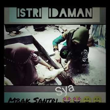 Kocak Cara Menyembelih....  Ala SANTRI PUTRI......