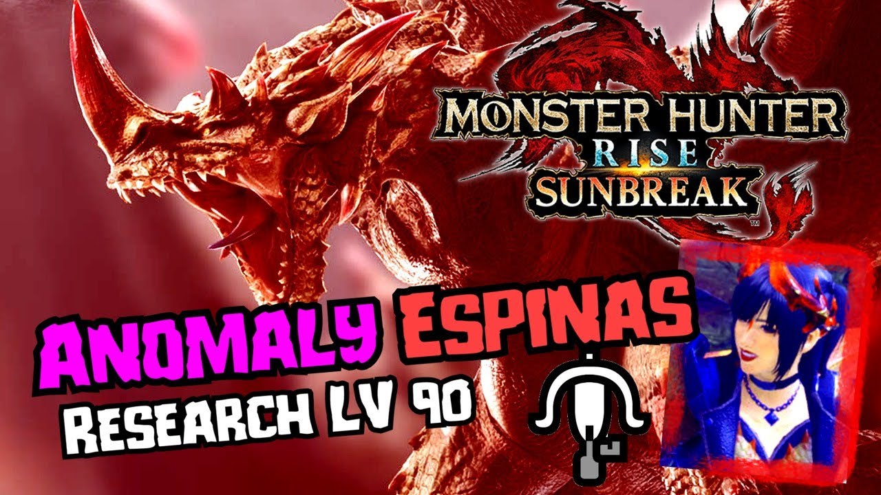 Monster Hunter Rise: Sunbreak - Anomaly Espinas (Research LV90) (LBG / Title Update 2 / No Damage)