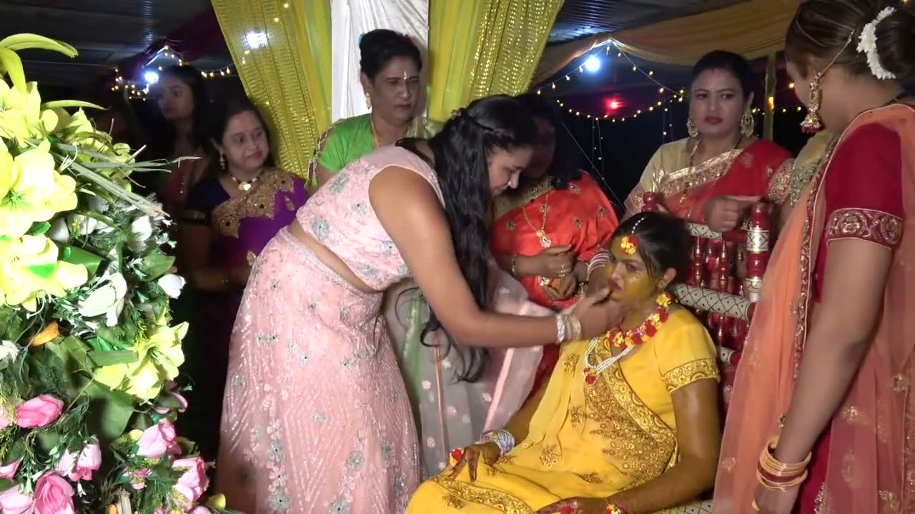 Radhika wedding day 2 bhatwaan night