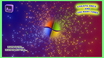 How To Create Pixel Burst Logo Animation in After Effects.