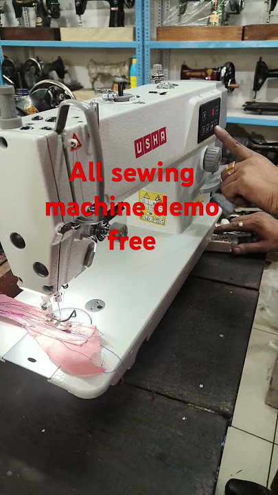 free demo sewing machine lucky mansa #demo #machine #youtube