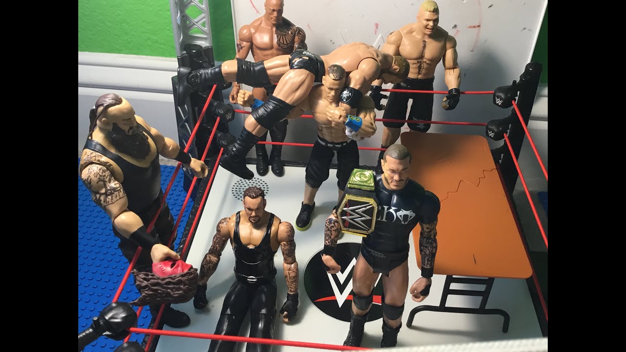 WWE most hardcore moments (WWE stop motion)