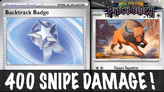 TAUROS : Deal 400 Damage Anywhere on the Board ! (PITCH BLACK / CHAOS RISING) PTCG Live