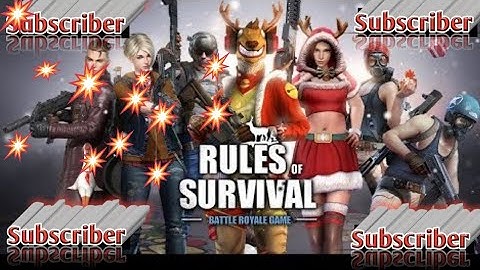 #2 300 Player Map with New Weapons In Rules of Survival (Ios/Android/PC)