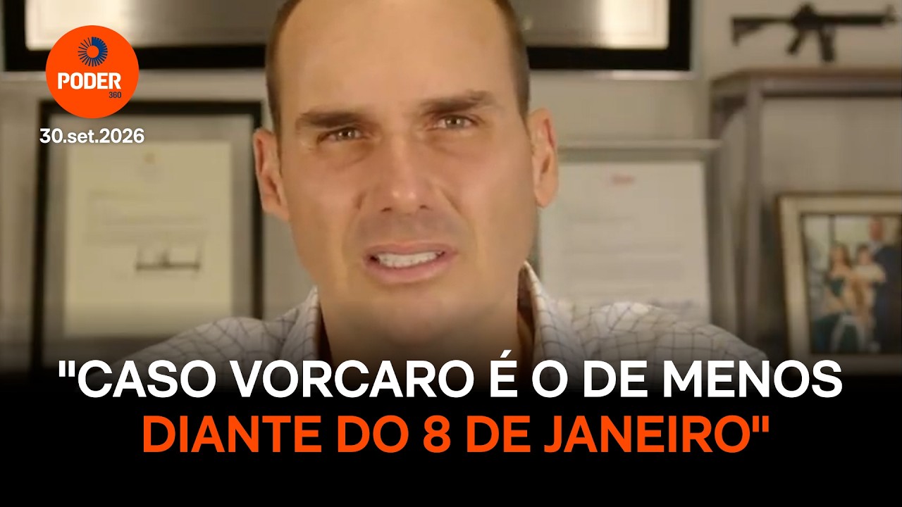 Caso Vorcaro é “o de menos” diante do 8 de Janeiro, diz Eduardo Bolsonaro