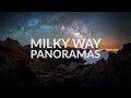 Milky Way Panoramas in La Palma, Spain
