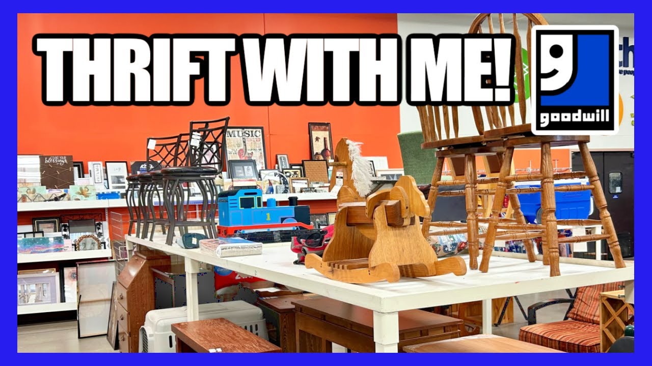FINALLY FOUND IT! GOODWILL THRIFT WITH ME! & Haul! - YouTube