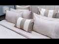 Luxury Bedroom Jacquard Nude Bedsheets Interior Design