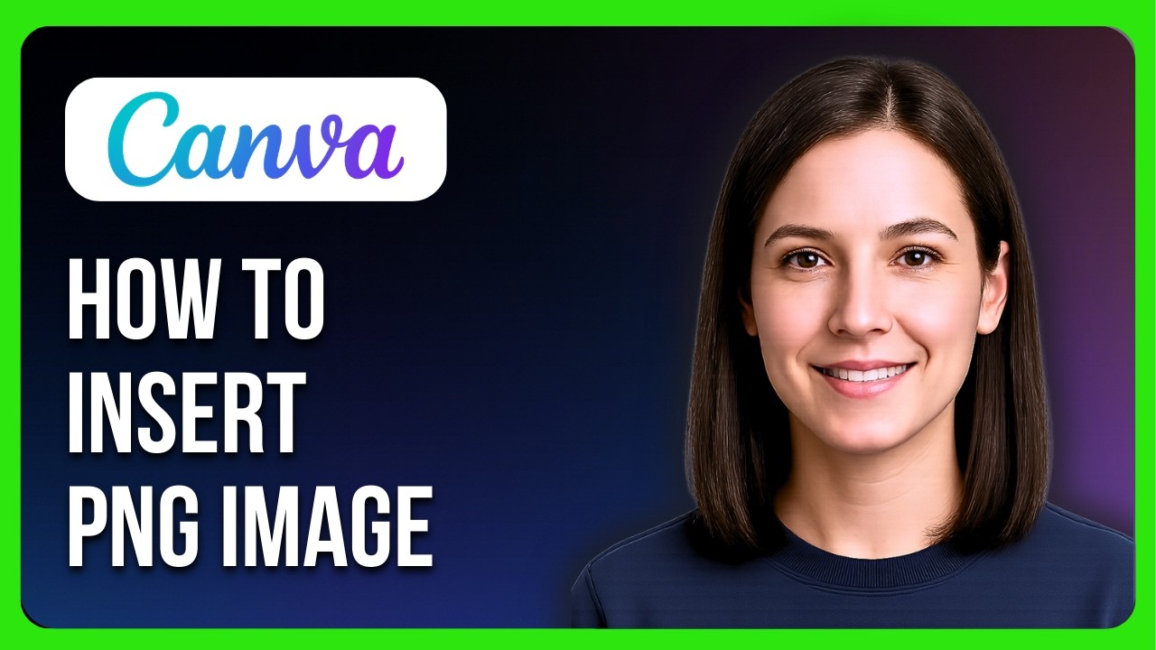 Insert In Canva How To Insert Png Image In Canva - YouTube