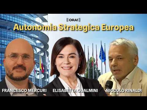Video Difesa comune: lEuropa è pronta a fare a meno degli USA? con Gualmini, Mercuri e Rinaldi