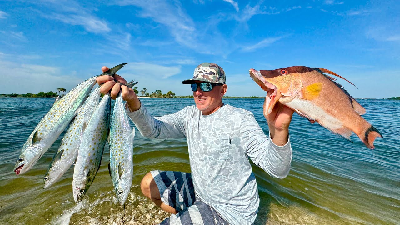 2 Days Fishing, Spearfishing, Exploring Springs and Eating what we Caught and Shot