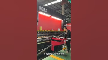 Hogi Dual servo pump-controlled CNC press brake,9axis control,high efficiency and energy saving#cnc