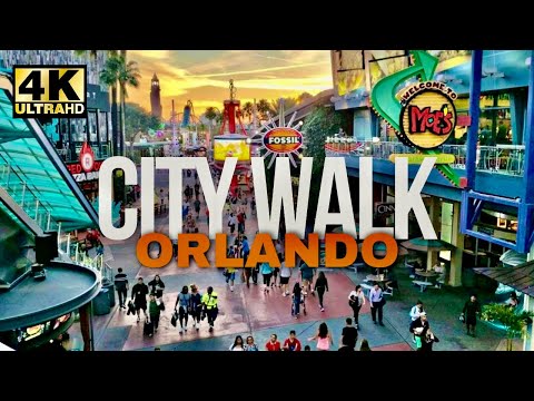 Exploring Universal City Walk Orlando Florida [4K] 🇺🇸 thumbnail