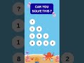 SOLVE THE PUZZLE #maths #mathpuzzle #mathstricks #solve