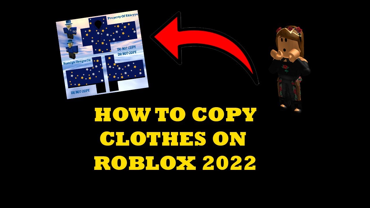 ROBLOX] How to steal any shirts / pants on roblox 2022 ( Never patched ) 