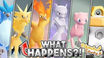 What Happens When You Transfer EVERY Legendary Pokemon In Let