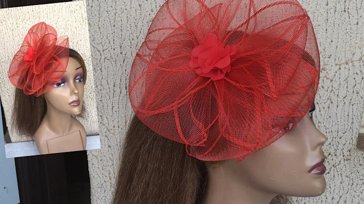 HOW TO MAKE THIS WINDMILL FASCINATOR | DIY FASCINATOR