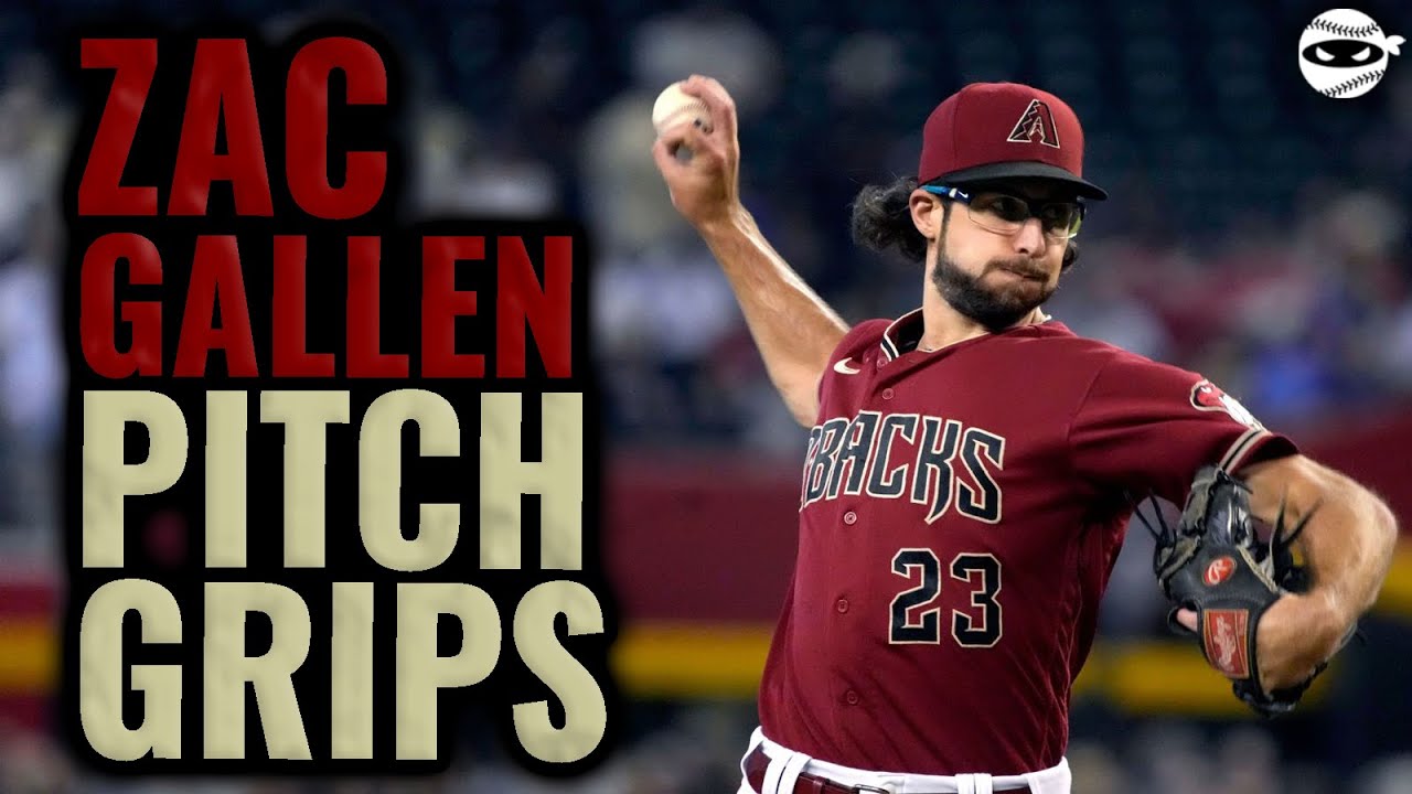 Zac Gallen's Pitch Grips! #mlb - YouTube
