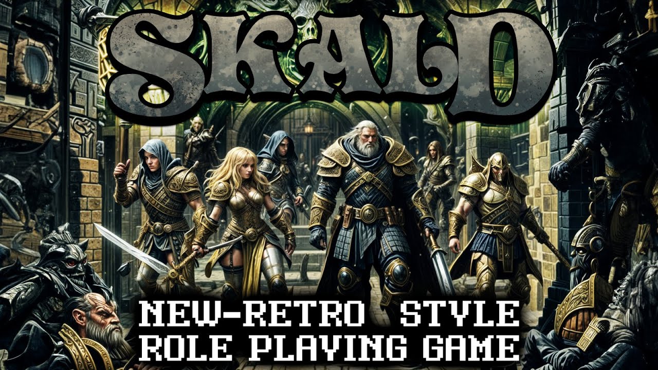 🔴[LIVE] SKALD: Against the Black Priory - New-retro RPG :D