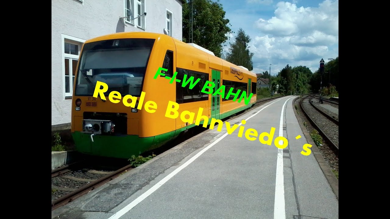 Züge in Fulda mit DB und Cantus (HD)