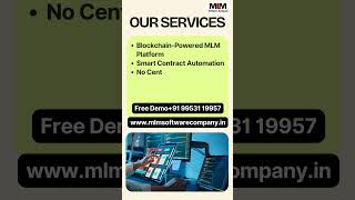 Decentralised MLM Software | Decentralised MLM Software Company | MLM Software Developers | Free Dem