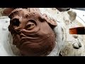 Sculpting a Zombie from Monster Clay Part 2 - Making a Mould
