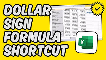 [Easy Guide] Add Dollar Sign to Excel Formula with Shortcut