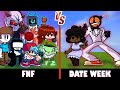 Friday Night Funkin' vs. The Date Week! | Minecraft (WEDDING BATTLE!)