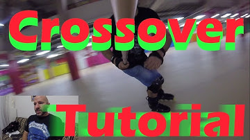 Forward Crossover Tutorial on Inline Skates | Перебежки | Gregory Hoaja | RUS CC
