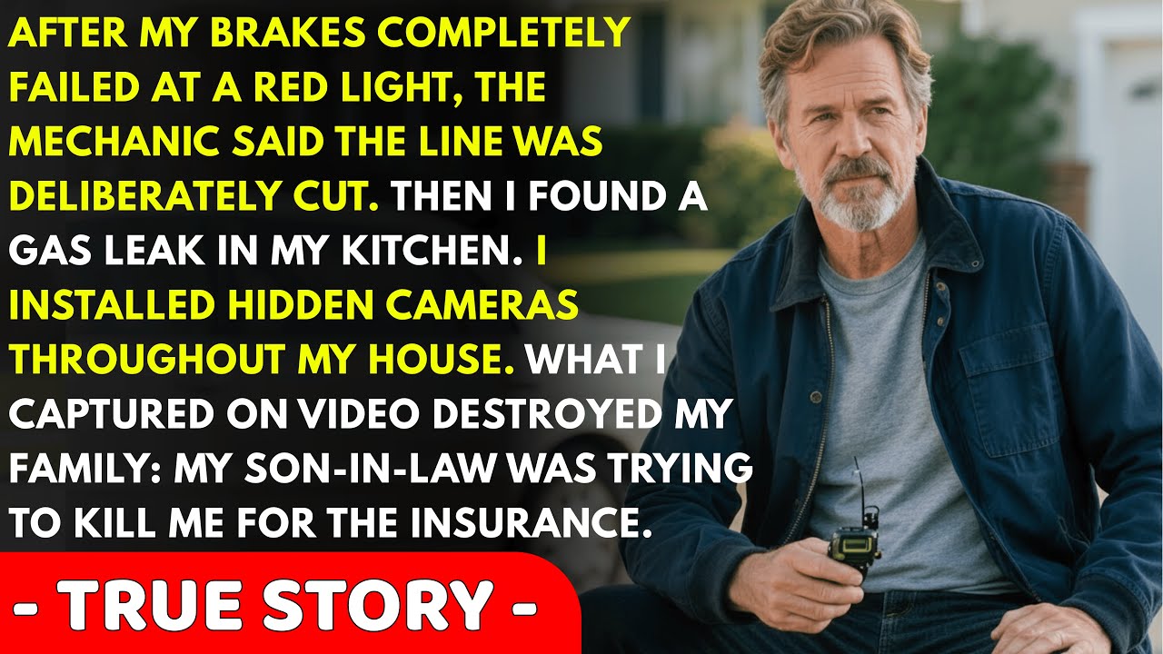 My Brakes Failed at a Red Light — So I Installed Hidden Cameras... Then I Caught My Son-in-Law Tr...
