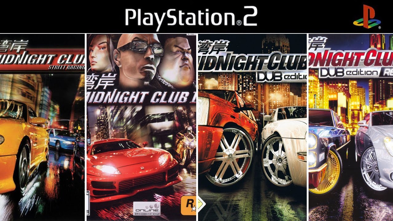 Midnight Club Games for PS2 - YouTube